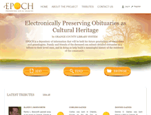 Tablet Screenshot of epochlegacies.org